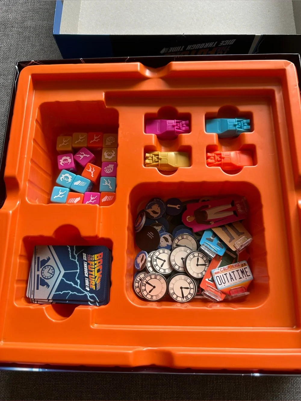 Back To the Future Dice Through Time Board Game